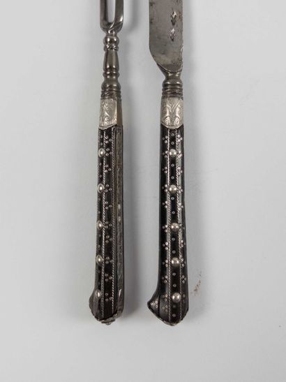 Germany. 
Pair of cutlery sets consisting...