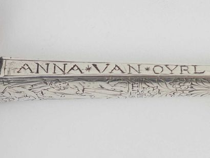 Southern Netherlands.
Wedding knife. Handle...
