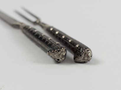 Germany. 
Pair of cutlery sets consisting...