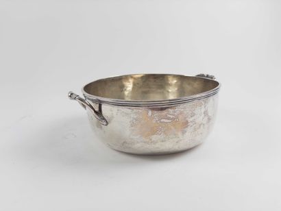 Vegetable dish. 
Circular shape with two...