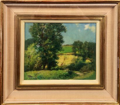 Fernand Toussaint (1873-1956).
Landscape....