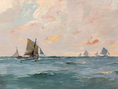 Louis Royon (1882-1968).
Off Dieppe. August...