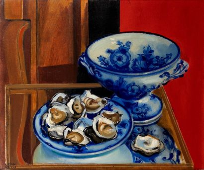 Léon Devos (Belgium, 1897–1974).
Still Life...
