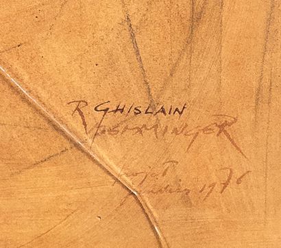 Raphaël Ghislain (Belgique, 1928).
Jeune...
