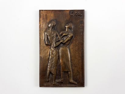 Rik Poot (1924-2007).
F.P.S. Brabant. Bronze...
