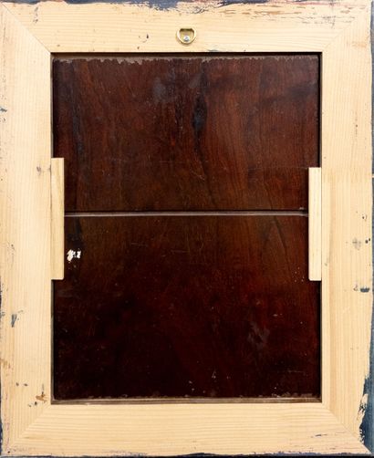Flemish School.
Christ. Oil on panel. Monogram:...