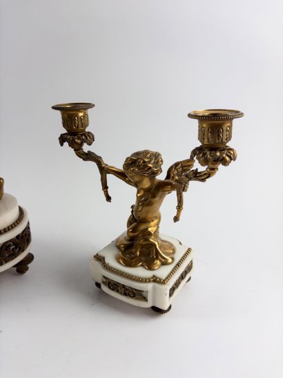 Brussels Bronze Company.
Fireplace set consisting...
