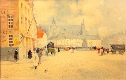 Henri Cassiers (1858-1944).
Delhaize at the...