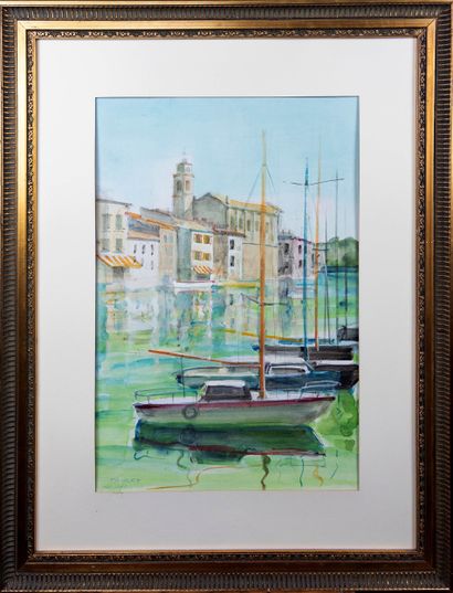 Constantin Paulet (1917-2004).
Martigues....