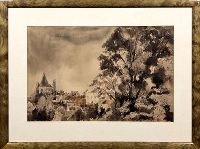 Albert Delstanche (Belgique, 1870-1941).
Vue...