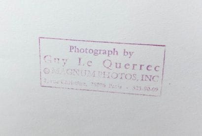 Guy Le Querrec (France, 1941).
Bride-to-be...