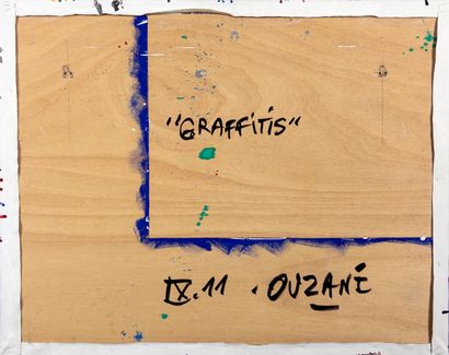 Mélik Ouzani (France, 1942).
Graffitis. 2011....