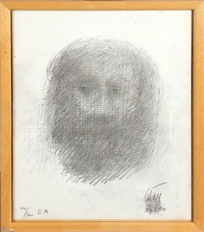 César (France, 1921–1998).
Self-Portrait....