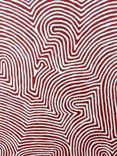 Ronnie Tjampitjinpa (Australia, 1943–2023).
Untitled...
