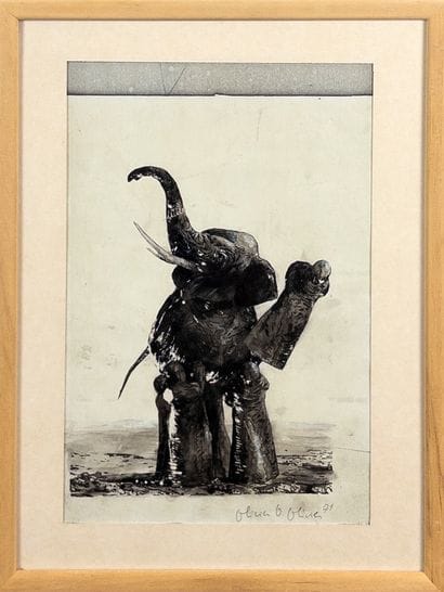 Olivier O. Olivier (France, 1931–2011).
Elephant....