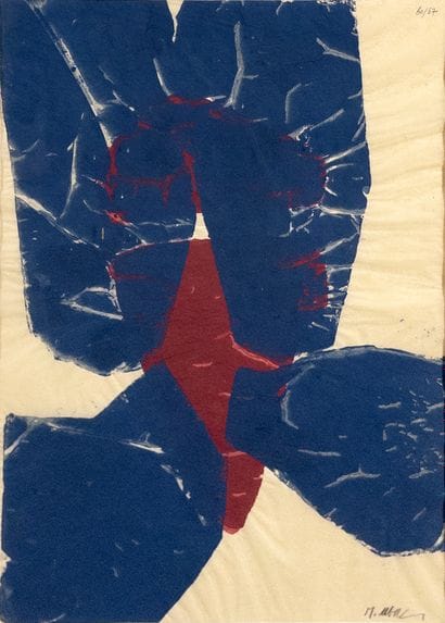 Raoul Ubac (Belgium, 1910–1985).
Blue and...