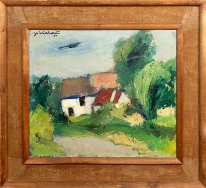 Jo Delahaut (Belgium, 1911–1992).
Village...