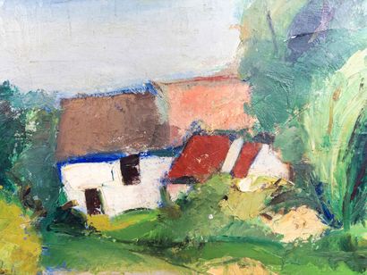 Jo Delahaut (Belgium, 1911–1992).
Village...