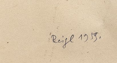 Judit Reigl (Hungary-France, 1923–2020).
Presence....