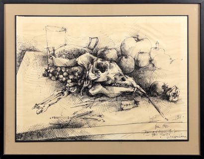 Louis Pons (France, 1927–2021).
Vanity. Etching...