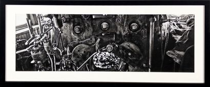 Zeng Nian (China, 1954). 
Locomotive. Inkjet...