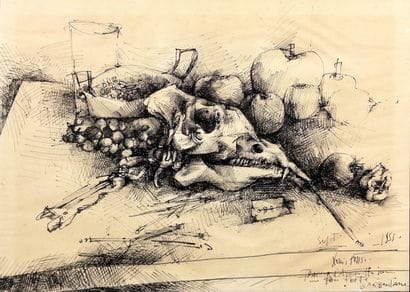 Louis Pons (France, 1927–2021).
Vanity. Etching...