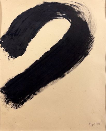 Judit Reigl (Hungary-France, 1923–2020).
Presence....