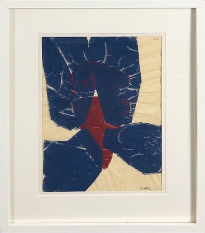 Raoul Ubac (Belgium, 1910–1985).
Blue and...