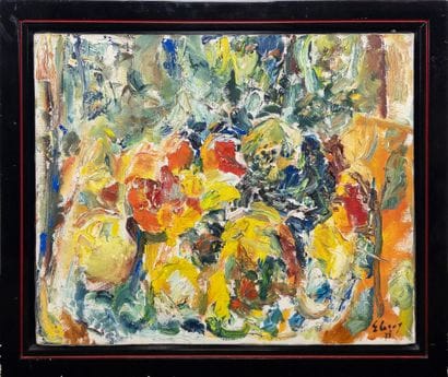 Eugène Leroy (France, 1910–2000).
Composition....