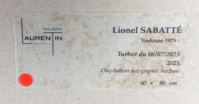 Lionel Sabatté (France, 1975).
Turbot, July...
