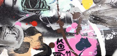 Mélik Ouzani (France, 1942).
Graffitis. 2011....