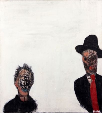 Mufuki Mukuna (Belgium, 1973).
Two Guys....