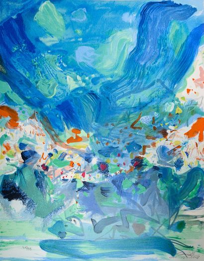 CHU TEH CHUN (1920 - 2014). 
Livre objet:...