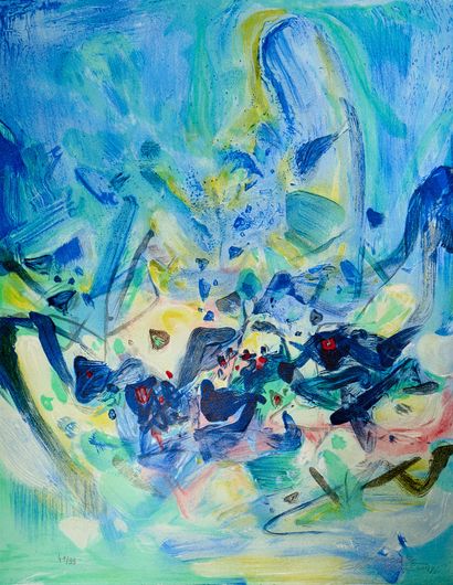 CHU TEH CHUN (1920 - 2014). 
Livre objet:...