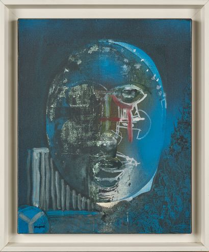 Ladislas KIJNO (1921-2012)
Le masque tatoué...