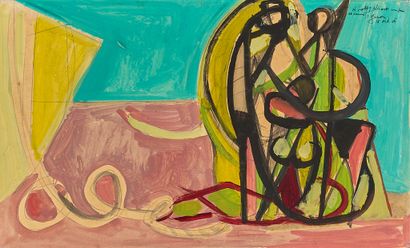 Edouard PIGNON (1905-1993)
Sainte Anne, 15...