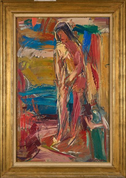 Antoine FERRARI (1910-1995)
Femme nue debout
Huile...