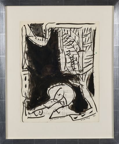 Pierre ALECHINSKY (1927)
Composition, 1980
Encre...