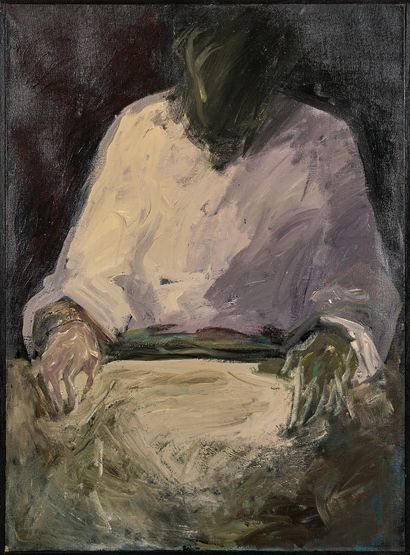 Francis GIORDA (1958)
Autoporatit au repas,...