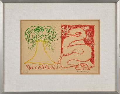 Pierre ALECHINSKY (1927)
Vulcanologie, vers...