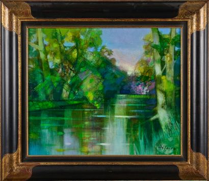 Camille HILAIRE (1916-2004)
Etang, Giverny
Huile...
