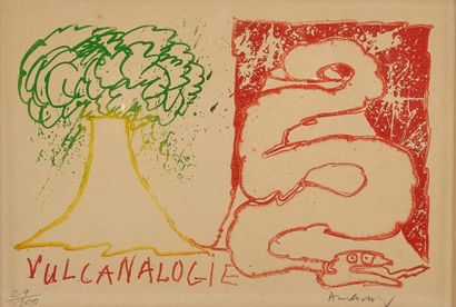 Pierre ALECHINSKY (1927)
Vulcanologie, vers...