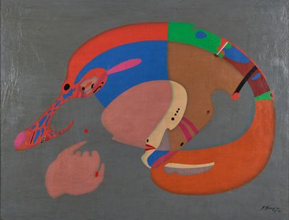 Mikhail CHEMIAKIN (1943)
Tête métaphysique...