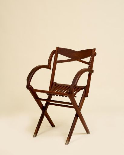 Borek ŠÍPEK (1949-2016)
'HORTUS'
Chaise pliante
Teck...