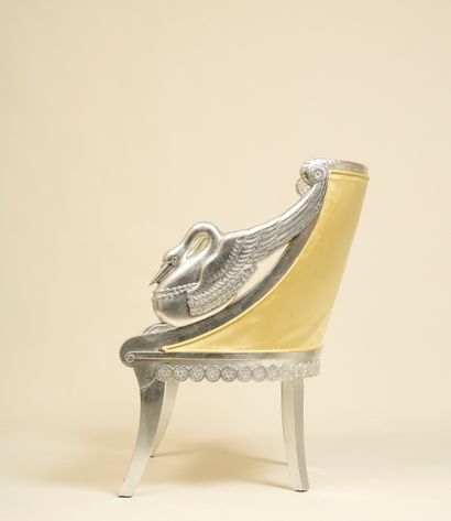 Philippe STARCK (Né en 1949)

'Swann'
Fauteuil

Bois...