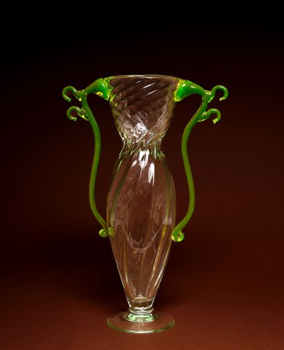 Borek ŠÍPEK (1949-2016)
'HEBERT'
Grand vase
Cristal
Modèle...