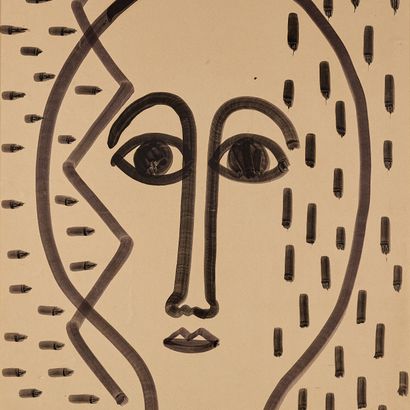Albert CHUBAC (1925-2008)
Untitled
Watercolor...