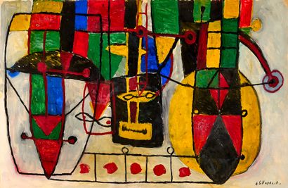 Albert CHUBAC (1925-2008)
Untitled
Gouache...