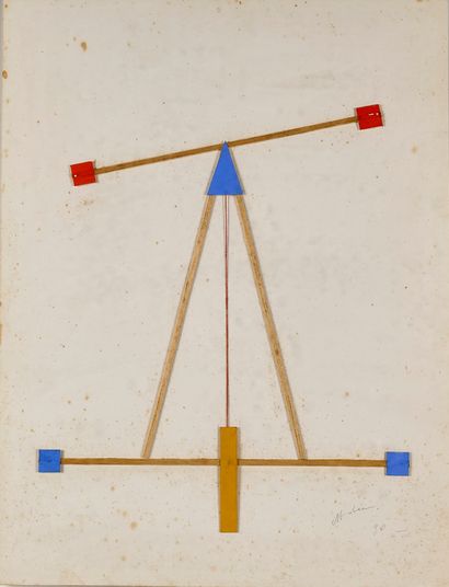 Albert CHUBAC (1925-2008)
Sans titre
Collage...
