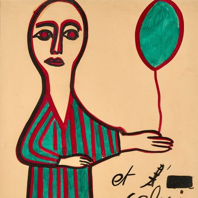 Albert CHUBAC (1925-2008)
Untitled or 'And...
